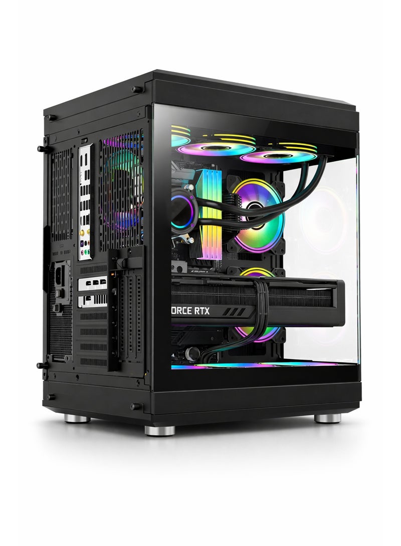 Game Sekret Elite Gaming PC - Intel Core Ultra 7-265K | GeForce RTX 5070Ti 16GB | 32GB DDR5 RAM-1TB NVMe SSD | 360mm w/LCD Liquid Cooler-Z890 MB-850W Gold PSU | WiFi-Bluetooth-Windows 11 Pro | Game Sekret Desktop Computer | 1 Year Warranty black - Image 5